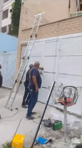 Instalação de portão automático na Ilha do Governador.